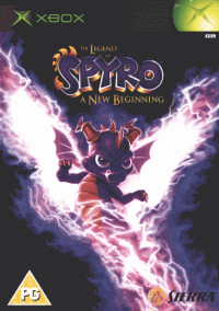 Legend of Spyro A New Beginning Xbox US box art